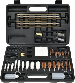 Gun Cleaning Kit Universal for Guns, Gun Brushes for Pistol, Handgun, Shotgun, Elite Brass Rods and Wire Rope, Hunting Gear Gun Accessories for M
