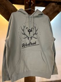 Women's Sage Elk Skull WT Embrace Traditions Hoodie (size: XXL)